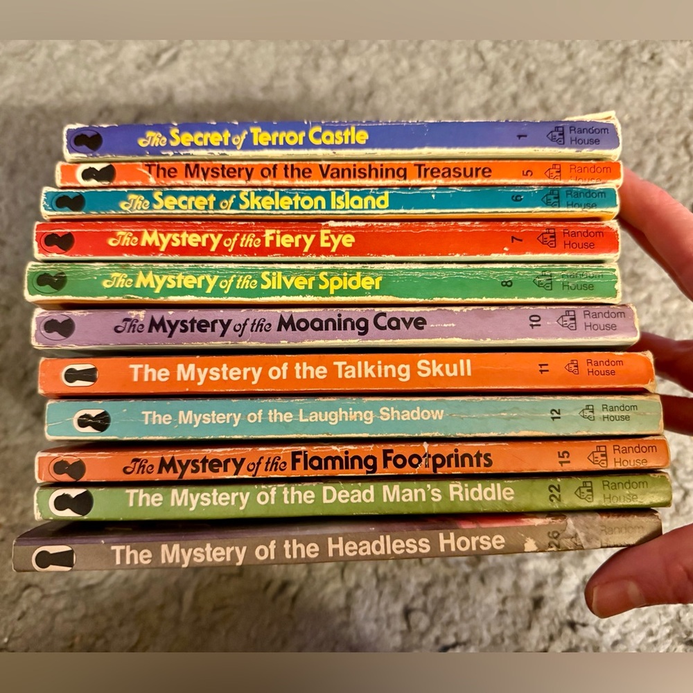 Alfred Hitchcock Vintage The Three Investigators Mystery Series Lot 11 Books PB